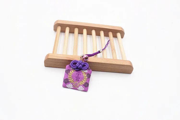 1 шт. традиционный брелок для ключей Omamori счастливое удачу безопасность молитва