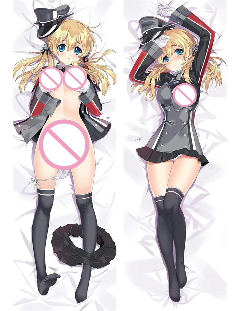 Японские аниме Kantai Коллекция KanColle персонажи сексуальная девушка Prinz Eugen Dakimakura