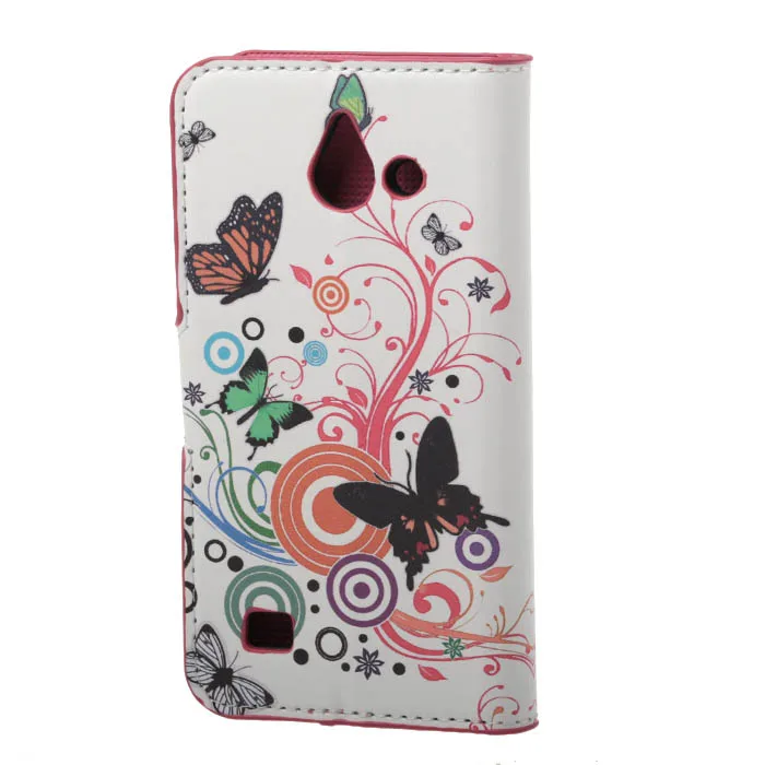 Capa fundas Huawei Ascend Y550 Case Luxury leather PU Wallet capas coque Cover |