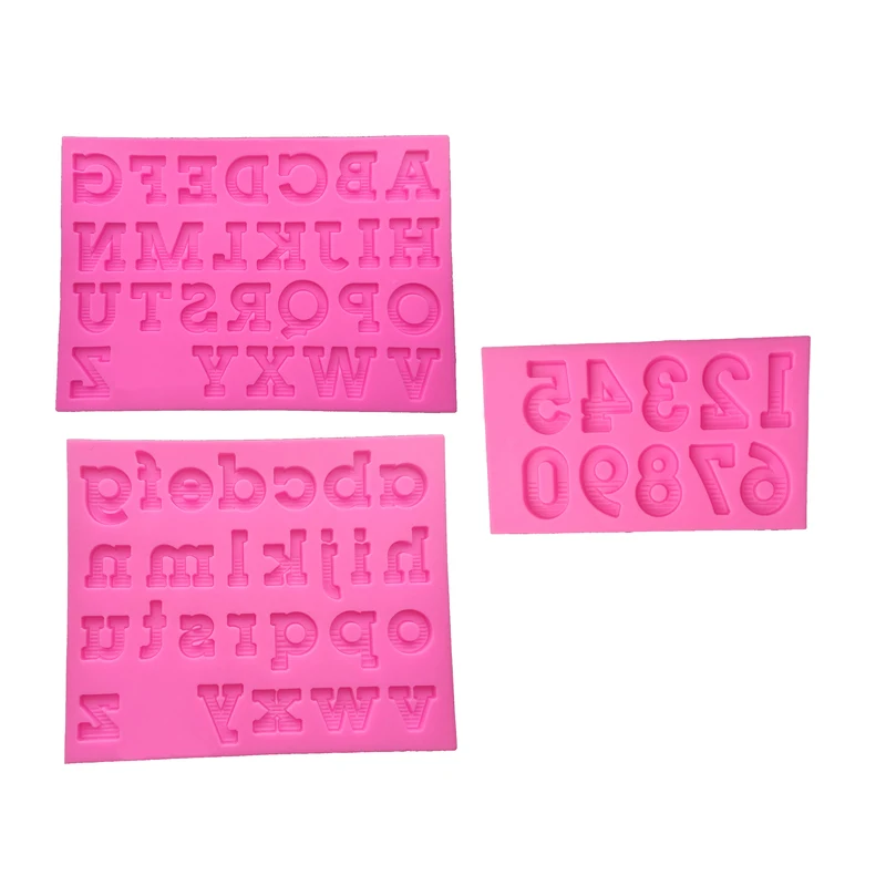 Кухонная утварь нижние буквы инструмент для приготовления шоколада силиконовая