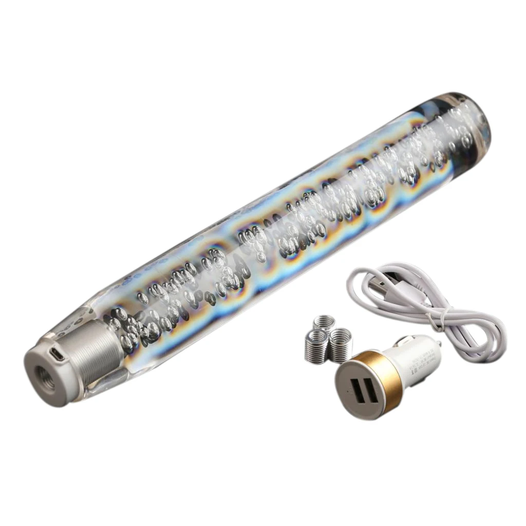 Универсальная светодиодный прозрачная пузырьковая Автомобильная рычаг