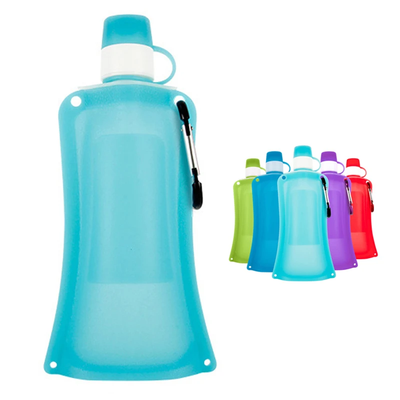 BPA Free многоразовый складной Силиконовый мешок для бутылки с водой|Бутылки воды| |