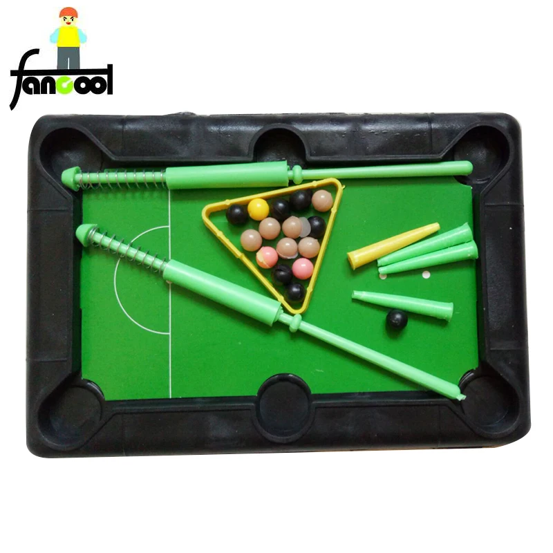 

1Pcs Mini Billiards Table Sets Funny Flocking Desktop Simulation Billiards Table Game Toys Children's Play Sports Toys