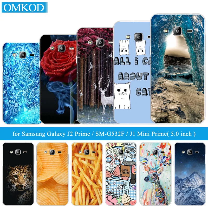 For Samsung Galaxy J2 Prime Capa Soft Silicon Case Snacks Cover for G532F G532 | Мобильные телефоны и аксессуары