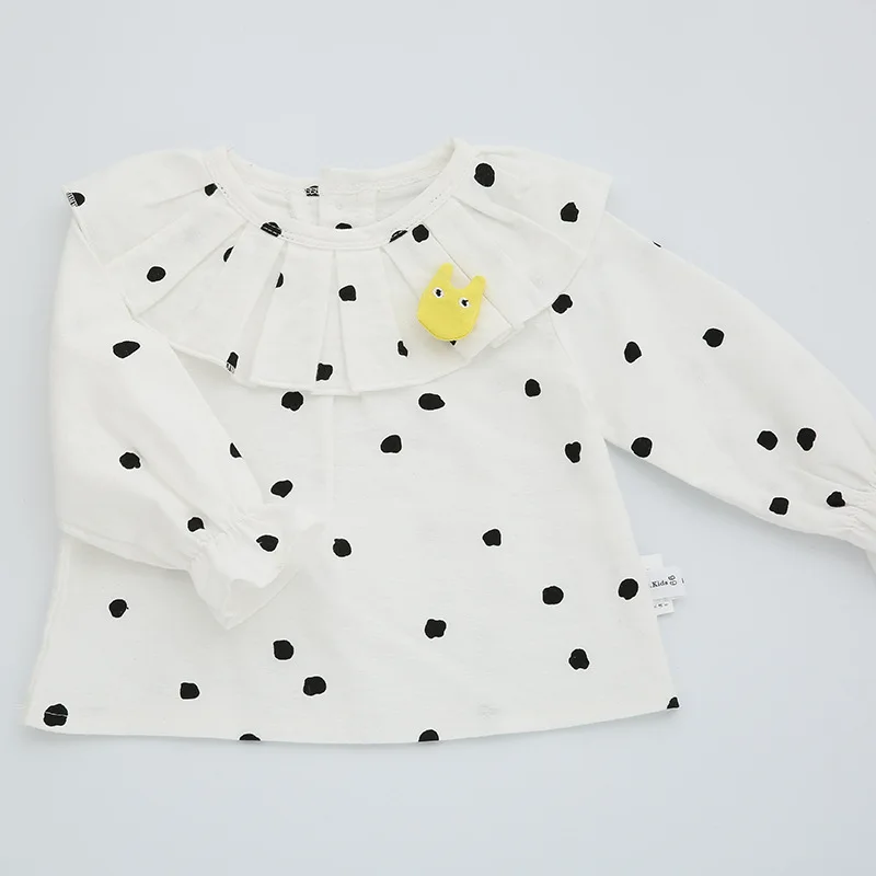 

2019 Baby Cotton T-Shirt Girls Long Sleeve Tops Children's Clothing 0-3 Years A530