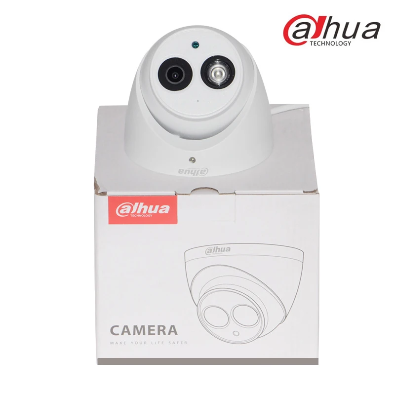 Dahua 4MP POE H.265 камера безопасности Многоязычная IPC-HDW4433C-A 4 шт. сетевая мини IP CCTV