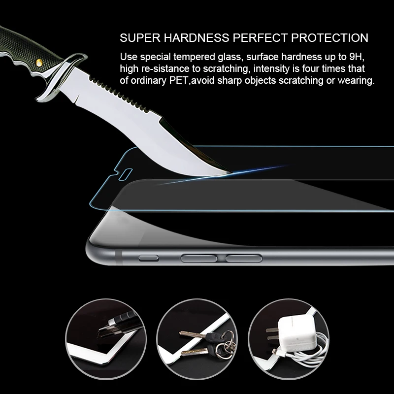 Анти синий свет протектор экрана для IPhone 8 7 6 6S Закаленное стекло Plus Xs Max XR Xsmax