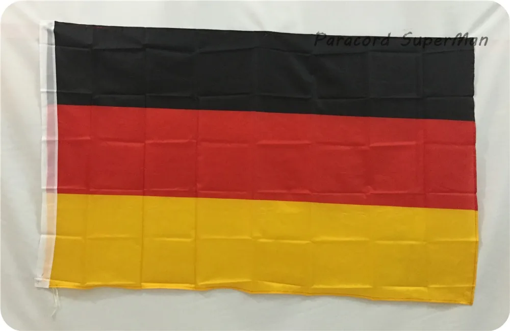 Немецкий флаг Deutschland баннер 3 фута x 5 футов висячий полиэстер немецкий