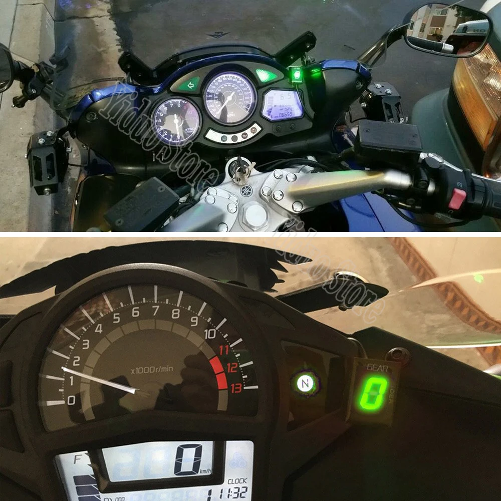 Прямое Крепление для мотоцикла Ecu 1 6 индикатор скорости шестерни Kawasaki Z300 ER6N Z1000SX