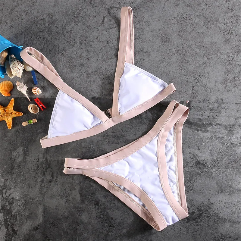 2018 New Bandage Bikini Set Swimsuit Bathing Suit Swimwear For Women |