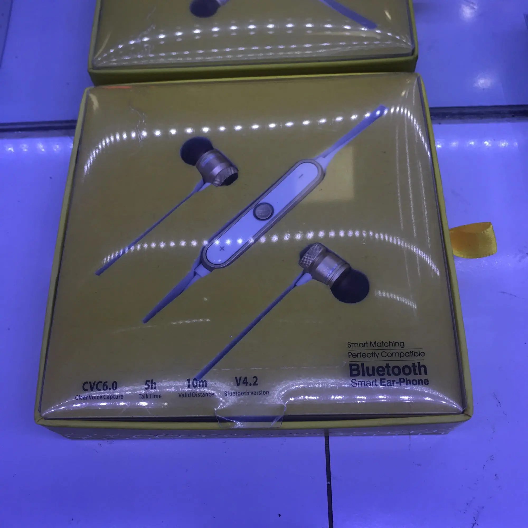 S-5 Белый Глубокий стерео Бас беспроводные наушники bluetooth с микрофоном |