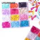 50 шт.лот новые аксессуары для волос для девочек детский Подарочный Набор заколка для волос однотонная конфетная цветная капающая заколка Милая заколка для волос для детей