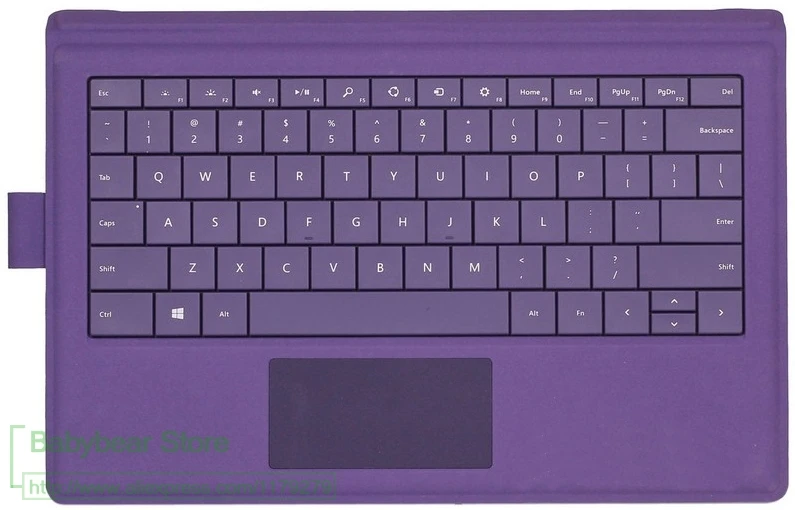 Для Microsoft Surface pro 3 / 2 RT защита для клавиатуры ноутбука прозрачная клавиатура из ТПУ