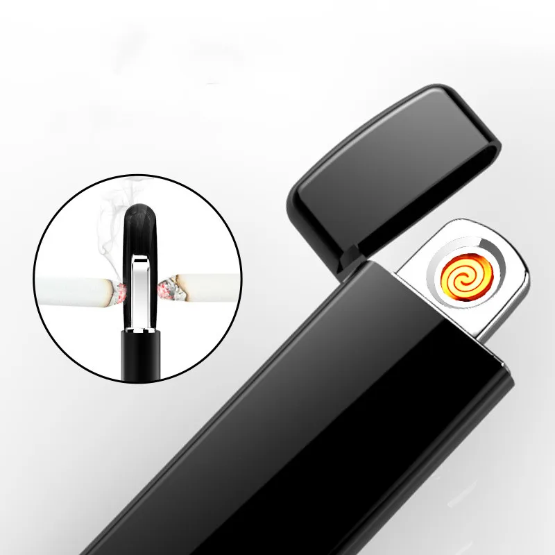 Зарядка через USB двойная дуга Электрический Дисплей количество цинковый сплав