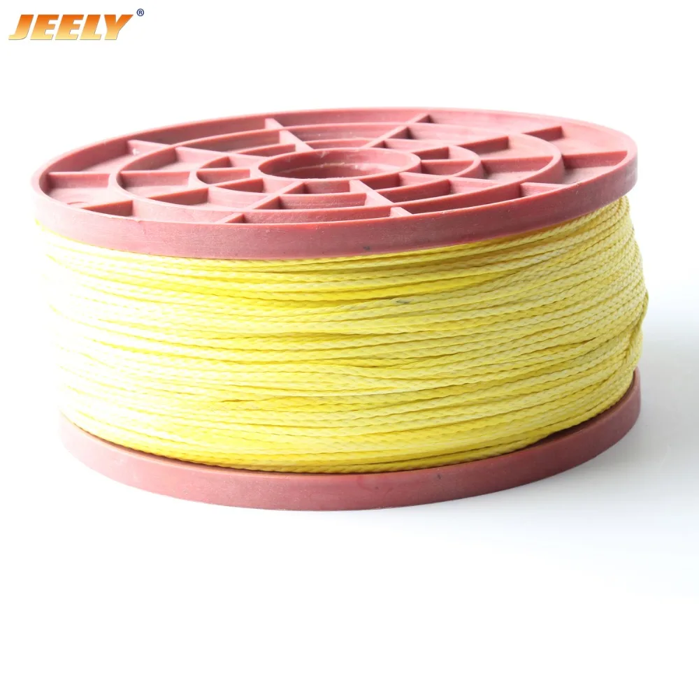 2,3 мм 10 м 16 прядей Плетеный UHMWPE трос буксировочный 1400lbs Spectra