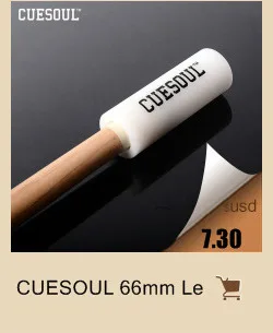 Cuesoul бильярдный Интимные аксессуары 3 шт. кий Совет и Инструменты для Снукер Диаметр 14 мм 9 Слои Запеченный Свинья кожа