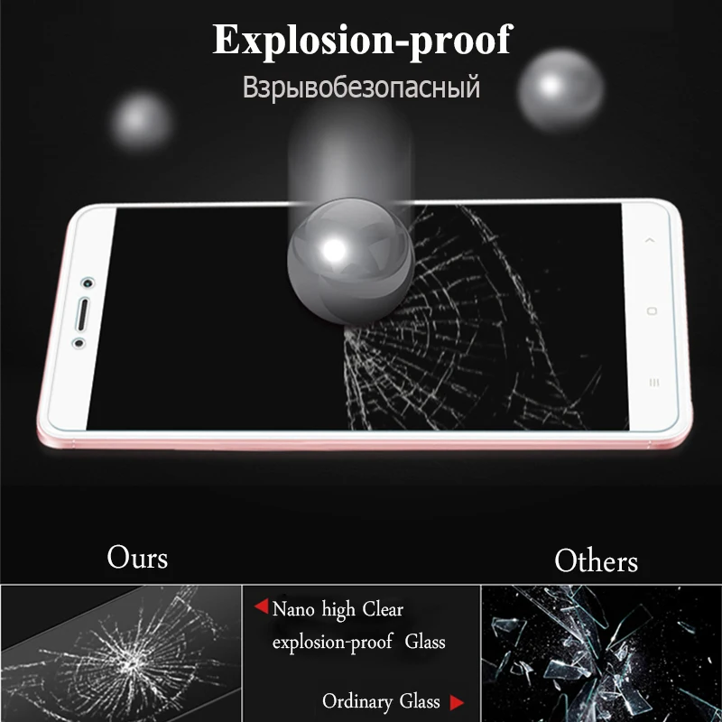 Protective glass on for xiaomi redmi 4x 4a 4 ksiomi note a x mi 4i 4s 4c tempered glas protector xiaomei xiomi redme redmi4 | Мобильные