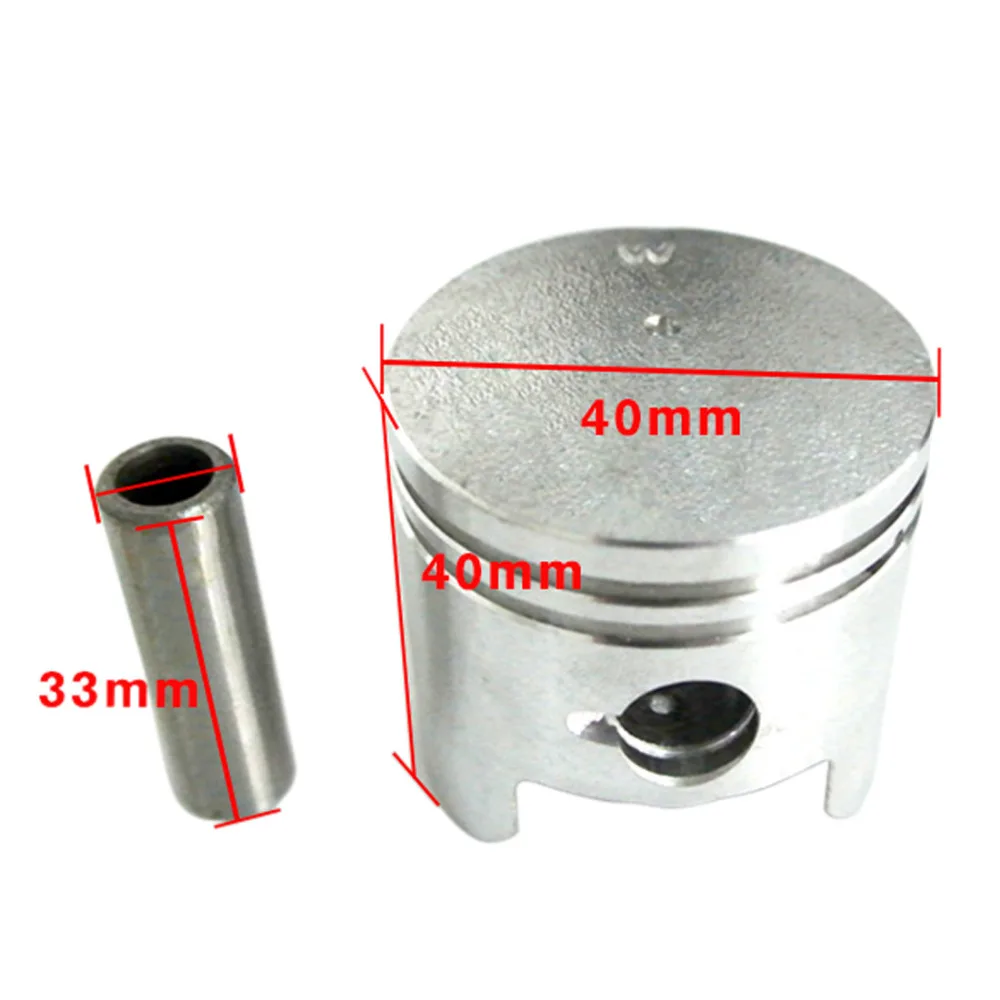 Комплект для ремонта поршня цилиндрической головки 40 мм 2-х циклов 43cc 47cc 49cc