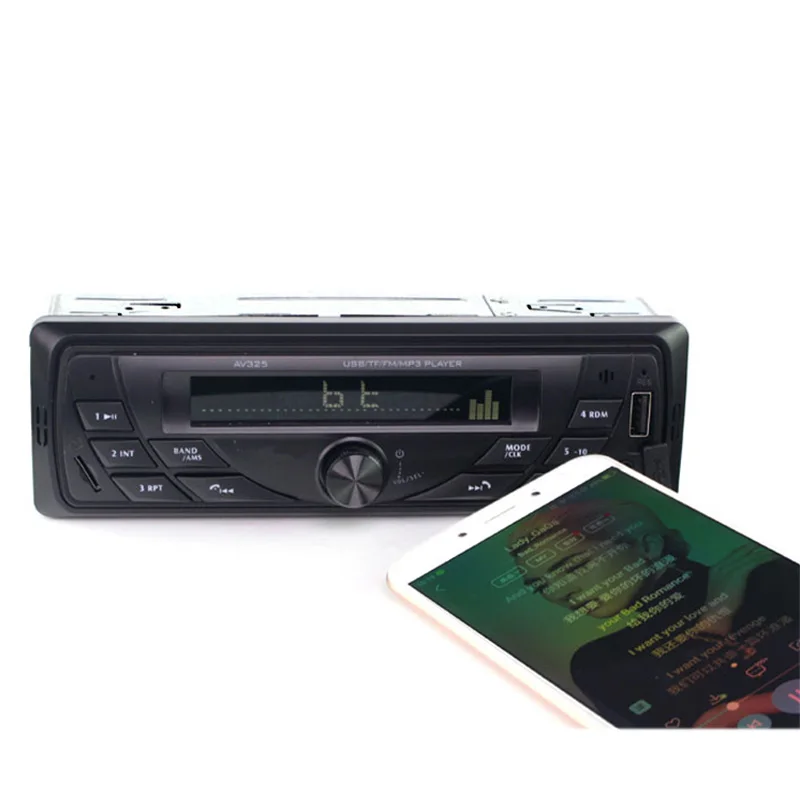 FM Smart 1 din Премиум Стерео Bluetooth музыка и Bluetooth Вызов особенности MP3 плеер авто AUX аудио интерфейс автомобиля радио