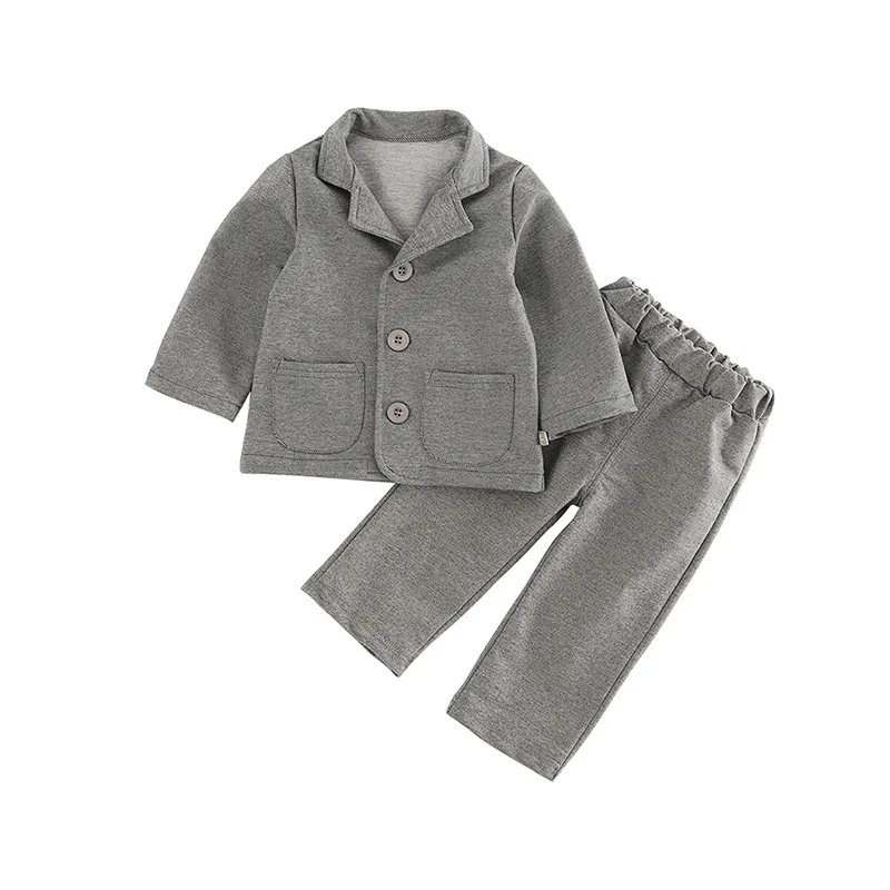 2019 Spring&ampAutumn New Ins In Vogueg Boys Suits Set Formal for Weddings Suit Kids Boy Birthday Blazer |