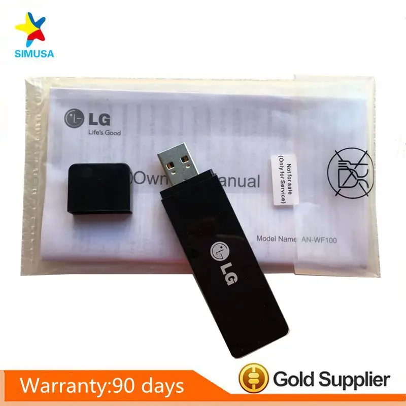 

New AN-WF100 original Stable TV Network Card wifi Dongle AN-WF100 Wi-Fi Dongle for LG Smart TV LV5700\LW6500/LM6200 other models