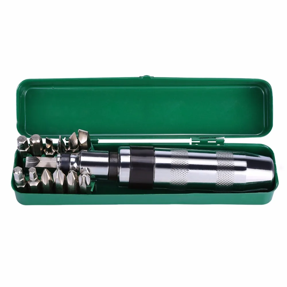 14 шт./компл. набор многофункциональных ударных отверток Набор сверхмощные долота