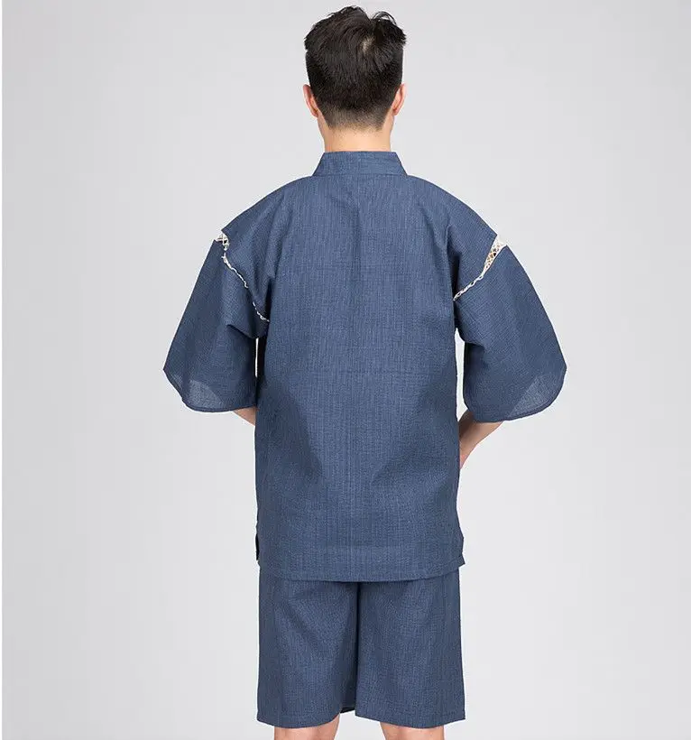 Кимоно мужское хлопковое традиционное в японском стиле 2019|pajama sets|mens pajama setsmen cotton