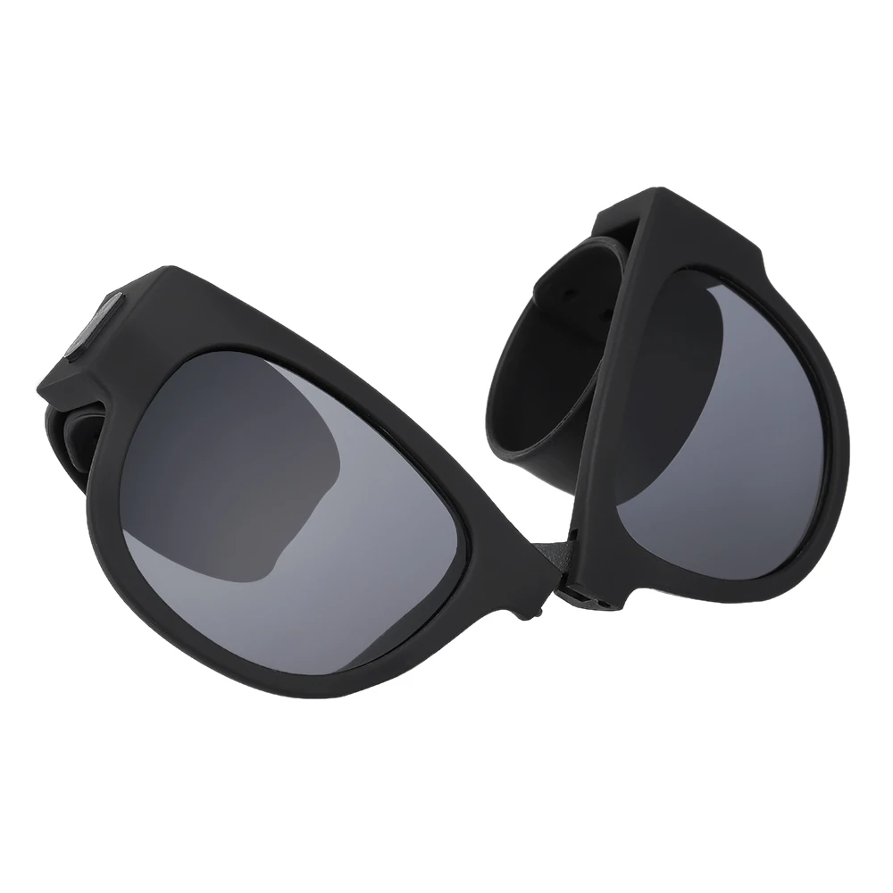 TOMTOP UV400 складные мужские женские солнцезащитные очки смешные прогулочные для