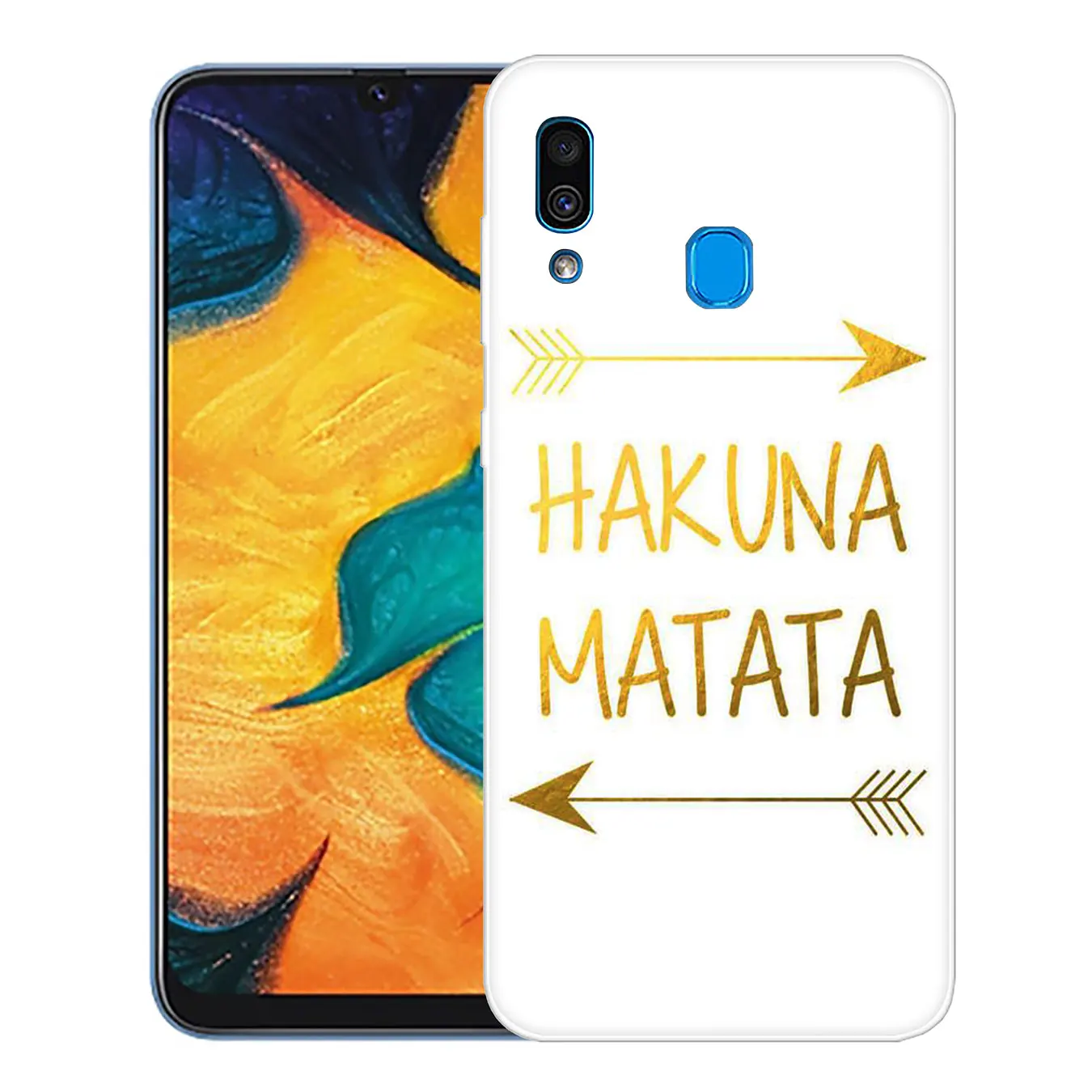 Lavaza Акуна Матата Король Лев жесткий чехол для телефона для samsung Galaxy A70 A60 A50 A40 A30 A20 A10 M10 M20 M30 M40 A20e крышка