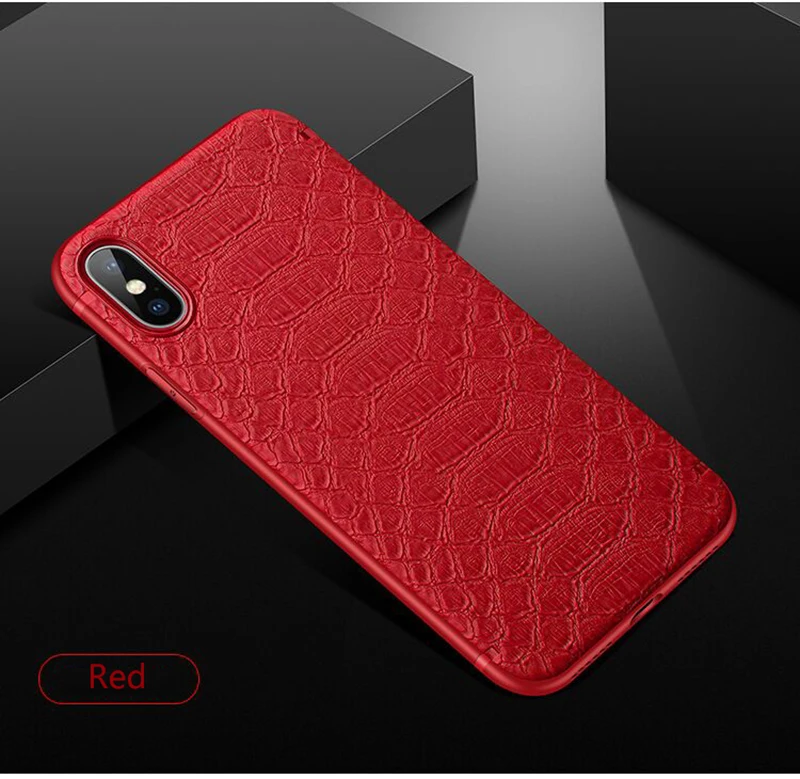 Магнитная крокодиловая текстура из искусственной кожи чехол для iPhone X XR XS Max 8 7 6 6S Plus Funda защитный чехол Деловой стиль чехол для телефона s