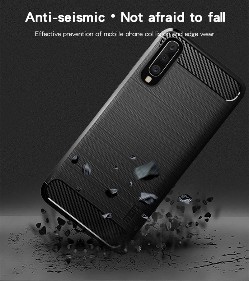 Чехол MOFI для Samsung Galaxy A40 A50 A70 силиконовый чехол мягкий тонкий из ТПУ телефона