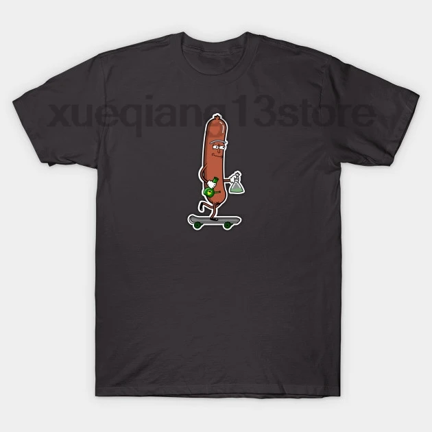 Популярная футболка с надписью Diggity Bong-Rick | Мужская одежда