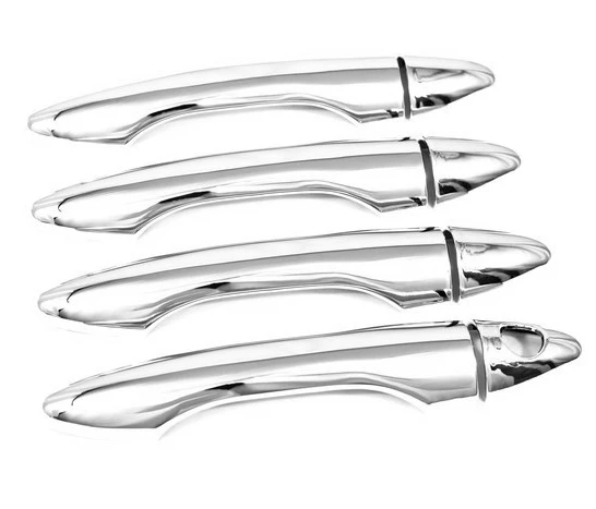 Хромированная накладка на дверную ручку для Hyundai ix35 New Tucson 10 Up|door handle cover|handle coverchrome