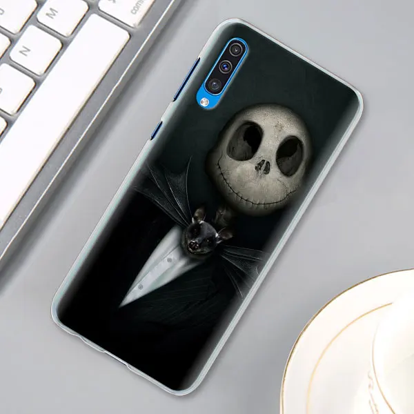 15 С принтом "Кошмар перед Рождеством" Хэллоуин чехол КРЫШКА ДЛЯ samsung Galaxy A30 A40 A50 A70 A6 A8 плюс A7 A9 M30 чехол для телефона Coque - Цвет: 15