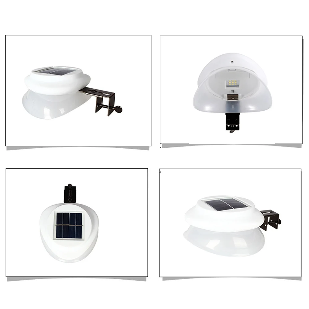 Уличные фонари LED Солнечная энергия перила лампа НЛО форма Наружное освещение