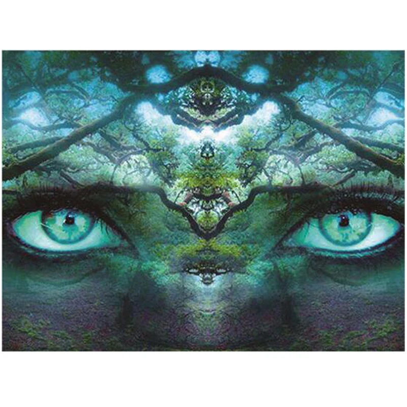 Алмазная вышивка глаз пейзаж домашний Декор Diy алмазная живопись 5D полная
