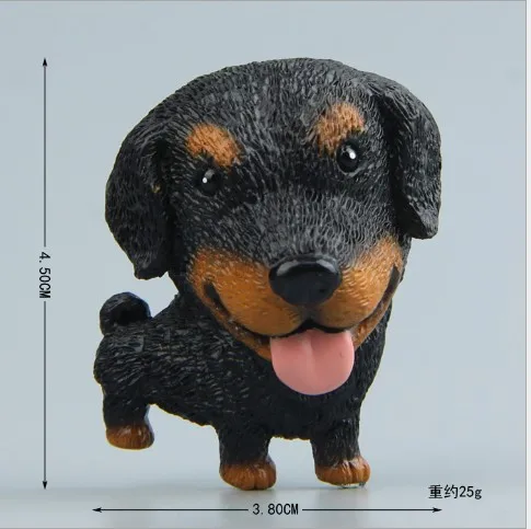 7 Креативный я знаю Собаки Смолы Магнитные наклейки для холодильника 3D Huskie корги бульдог ПВХ Магнитные наклейки для холодильника маленькие игрушки для детей - Цвет: 7
