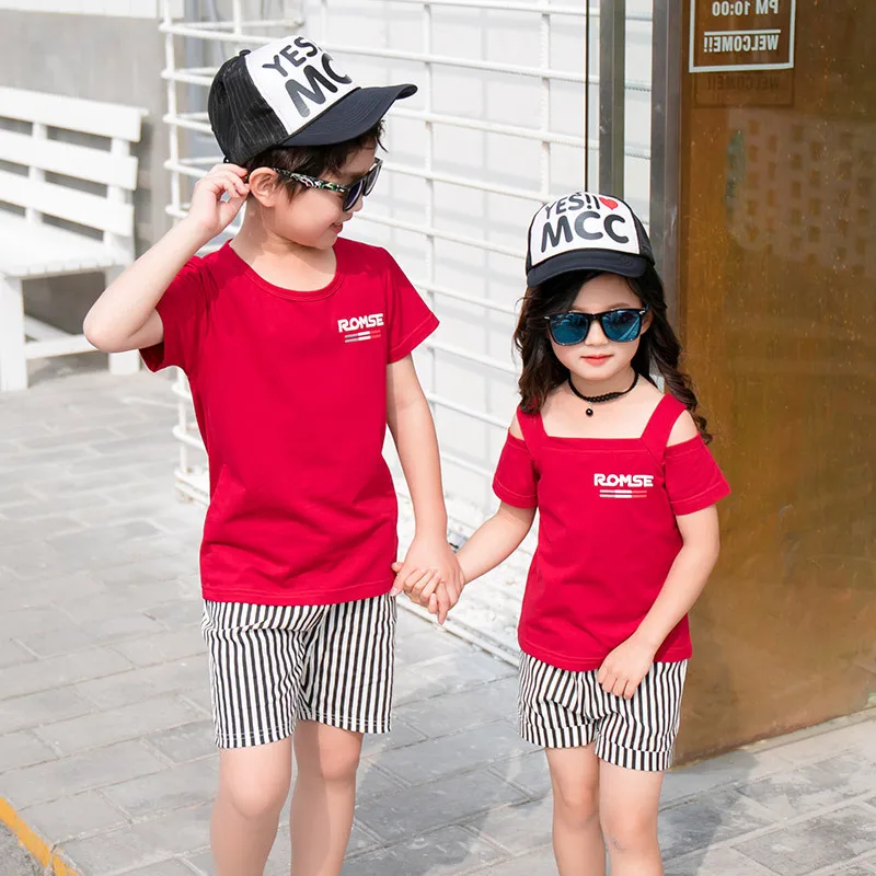 Летняя одежда для мамы и дочери одинаковые футболки семьи папы сына специальные