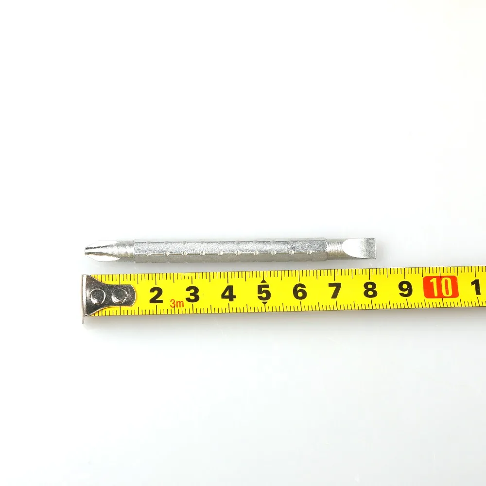 1Pc High Quality Double End Screwdriver Flat Phillips Screw Driver Random Color Utility |