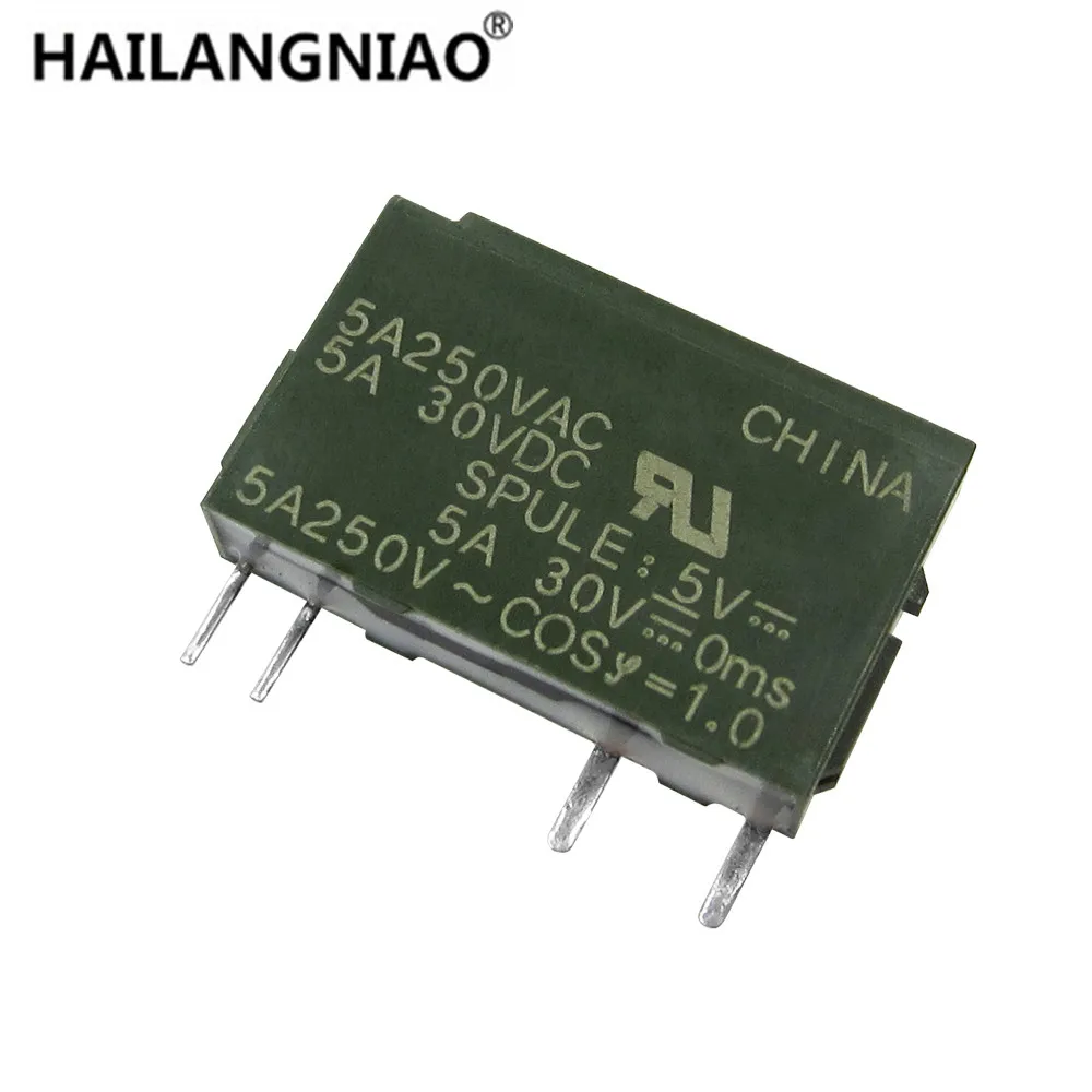 

5 шт./лот реле PA1A-5V PA1A-5 APA3319 Новый и оригинальный