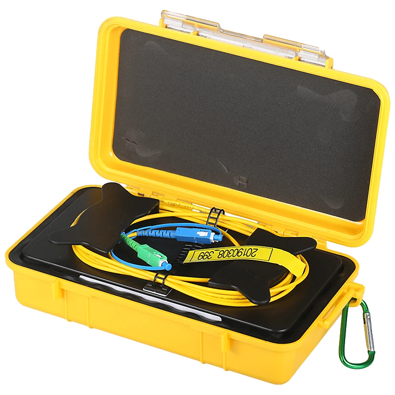 SC/UPC-SC/APC OTDR Dead Zone Eliminator, волоконные кольца, волоконно-оптический OTDR launch Cable Box 1 км SM 1310/1550 нм