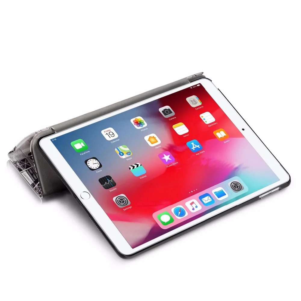 Кожаный чехол Primium для Apple iPad Air 10 5 2019 тройной Магнитный смарт сна Чехол Pro A1701 A1709