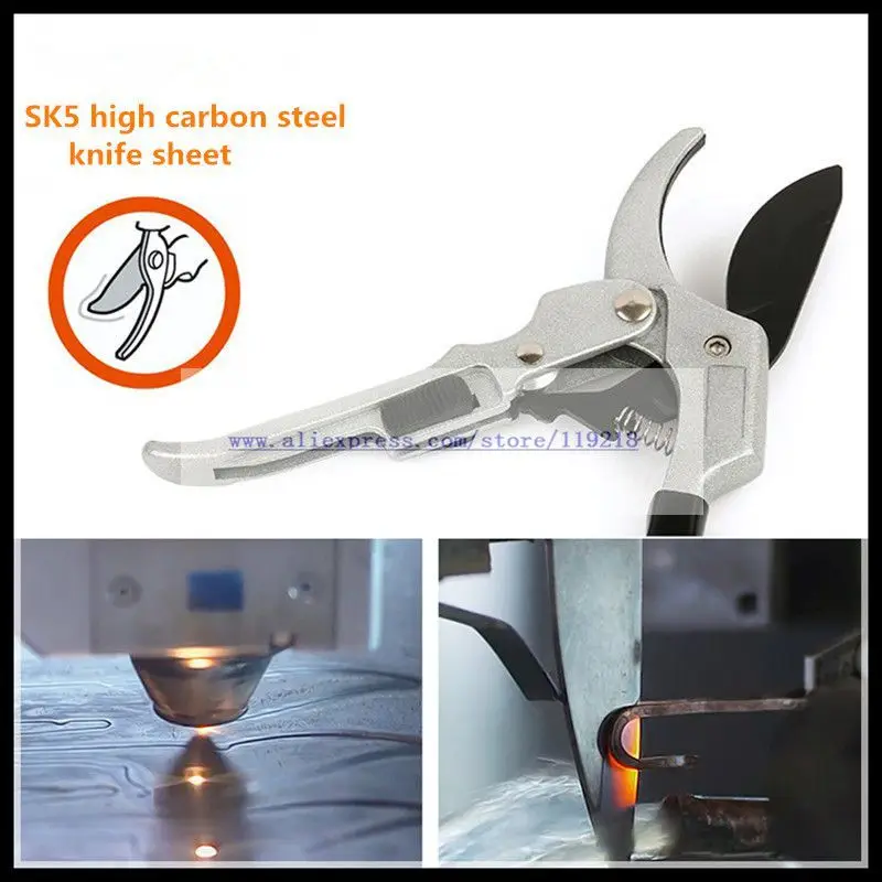 Садовые ножницы для обрезки храповик углеродистая сталь бонсай секаторы дерево