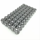 500 шт., алюминиевая основа для радиатора, 20 мм, звезда, черная основа для печатной платы, основа для 1 Вт, 3 Вт, 5 Вт, одноцветные светодиодные чипы высокой мощности