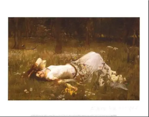 Ophelia от John William Waterhouse знаменитая картина маслом Репродукция ручной работы высокое