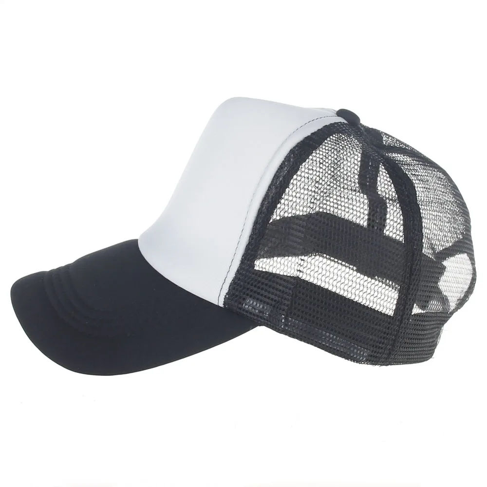 Новая женская флуоресцентная Кепка с сеткой для девочек плоский головной убор