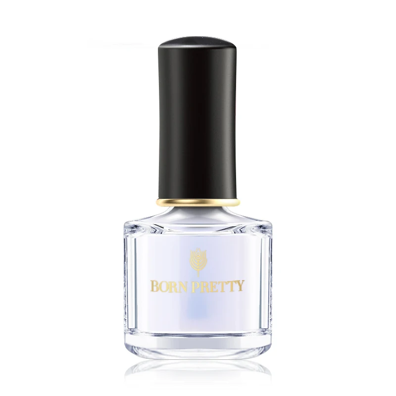 BORN PRETTY лак для ногтей рассеянное лазерное голографическое искусство ногтей Holo Shimmer маникюрный лак 6 мл - Цвет: Base Top Coat