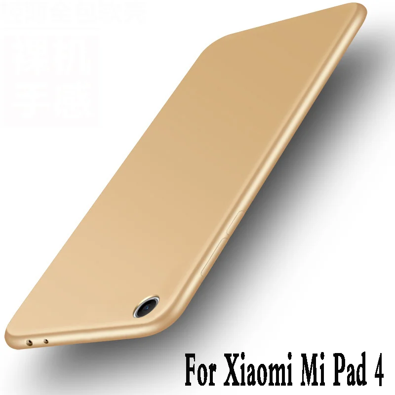 Чехол для Xiaomi Mi Pad 4 MiPad4 силиконовый роскошный чехол Mipad мягкий из ТПУ xiaomi Pad4 задняя