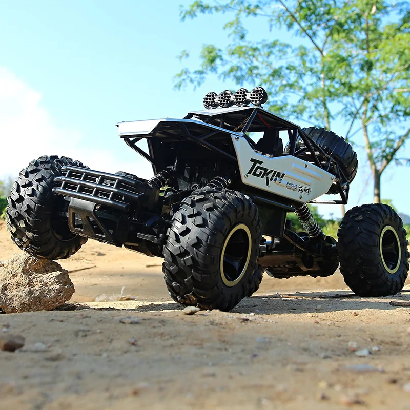 

RC Car Transformation All-terrain Vehicle Climbing Remote Control Truck Driving Rock Crawlers Bigfoot Cars Model Off-Road