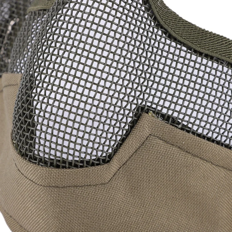 Бразильская маска для страйкбола на все лицо пейнтбола армейские игры сетчатая